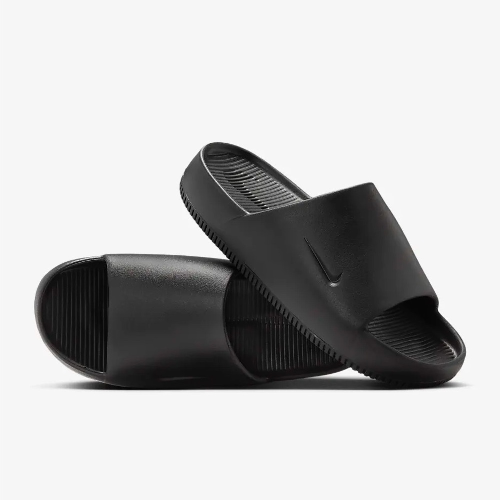 NWT Nike Calm Slides black sz 8/9